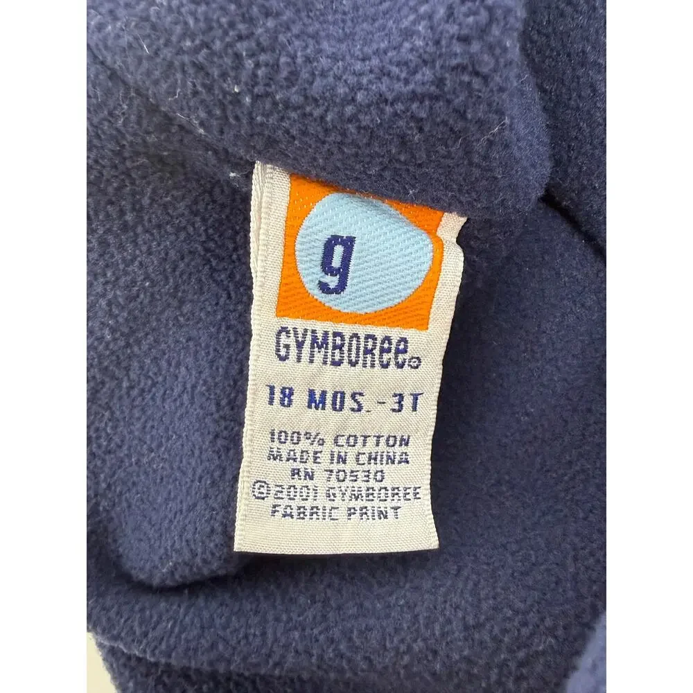 Vintage Gymboree 2001 Winter Sparkle Jester Hat 18-24M‎ Fair Isle Knit Tassel